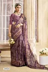 Himaya By Vallabhi Printed Chiffon Surat Daily Wear Saree Wholesale Market